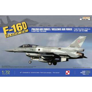 1/72 F-16D Block 52+ (Hellenic AF and Polish AF) - Kinetic