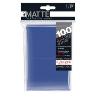 Ultra Pro - Standard Deck Protector - PRO-Matte Blue (100 Sleeves)