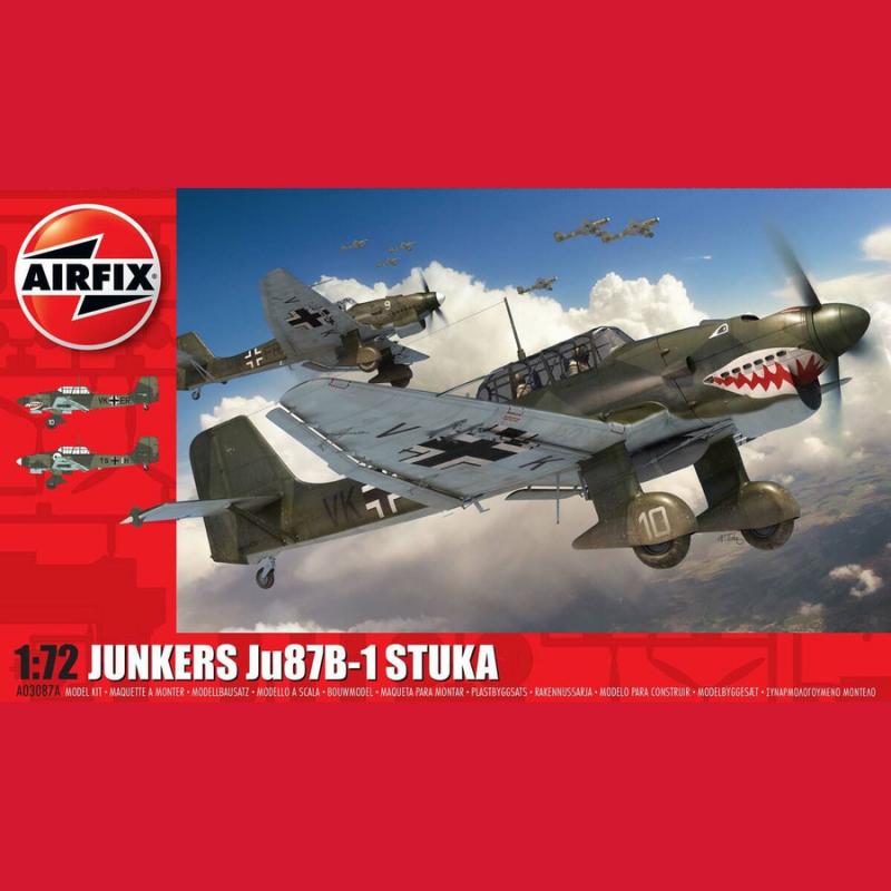 Airfix: Junkers Ju87 B-1 Stuka in 1:72