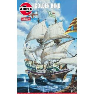 Airfix: 1:72 Golden Hind Vintage Classics A09258V Airfix: 1:72 Golden Hind Vintage Classics A09258V