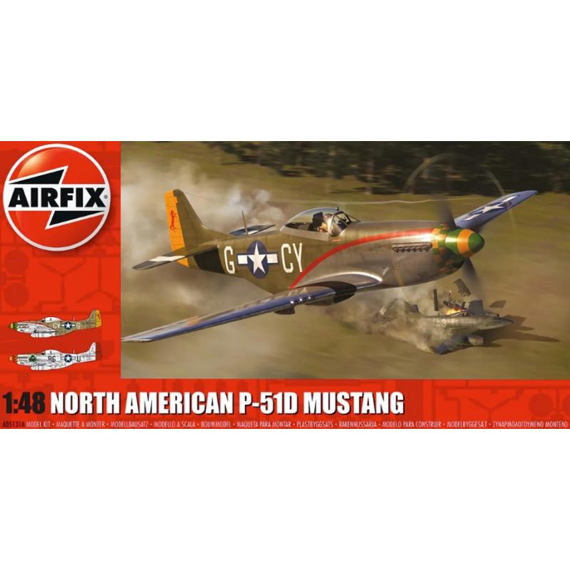 Airfix: 1:48 North American P-51D Mustang