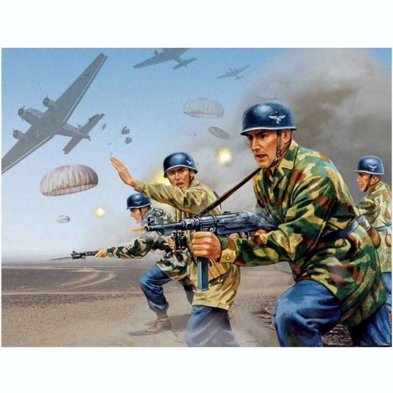 Airfix: WWII German Paratroops in 1:32