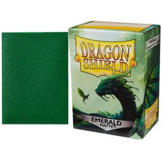 Dragon Shield Matte Sleeves - Emerald (100 Sleeves)