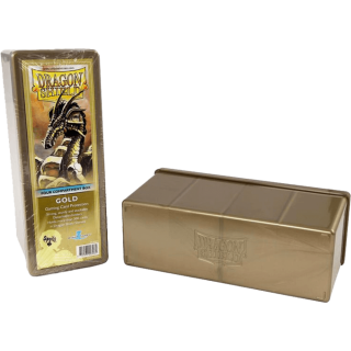 Dragon Shield - 4 Compartment Storage Box - Gold