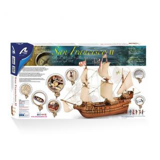 1/90 New Galleon San Francisco II Wooden Kit