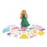 Happi Hobbi Magnet Wooden Doll - Πριγκίπισσα