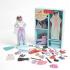 Happi Hobbi Magnet Wooden Doll - Fashion Girl