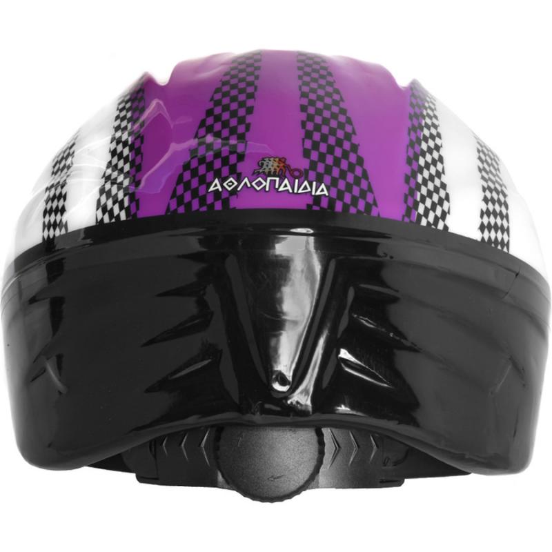 Κράνος Παιδικό Ρυθμιζόμενο Ροζ Medium (52-54 εκ.) - Αθλοπαιδιά