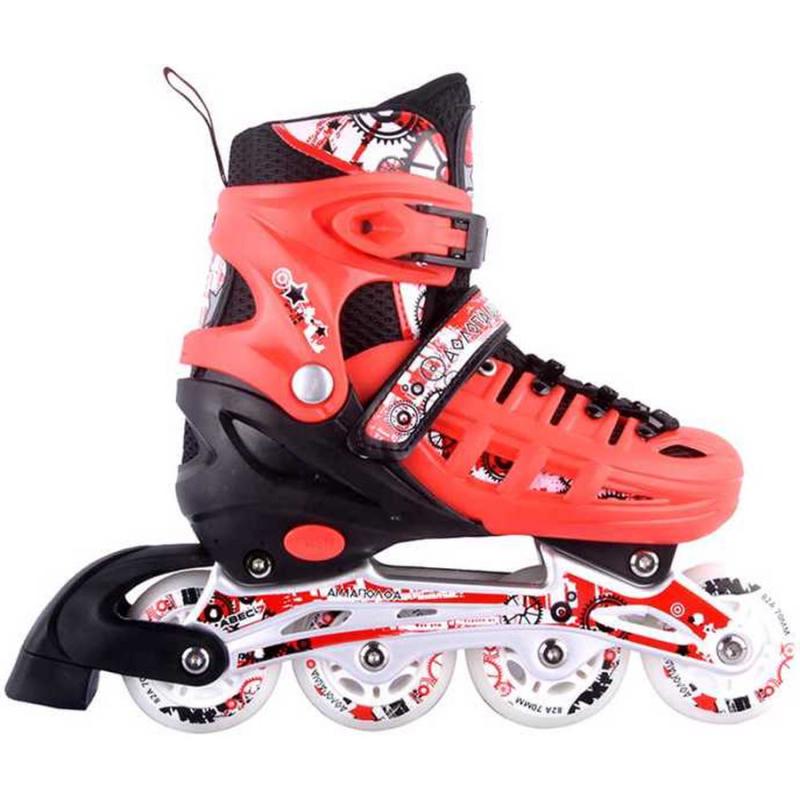 Αθλοπαιδία: Αυξομειούμενα Πατίνια Νο 39-42, Κόκκινα