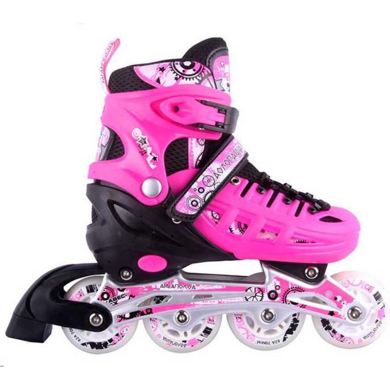 Αθλοπαιδία: Αυξομειούμενα Πατίνια Νο 31-34, Ροζ