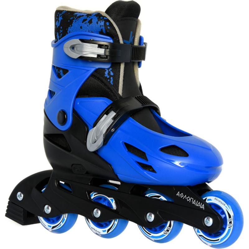 Πατίνι Αυξομειούμενο, S (31-34) Μπλε - Μαύρο - Αθλοπαιδιά