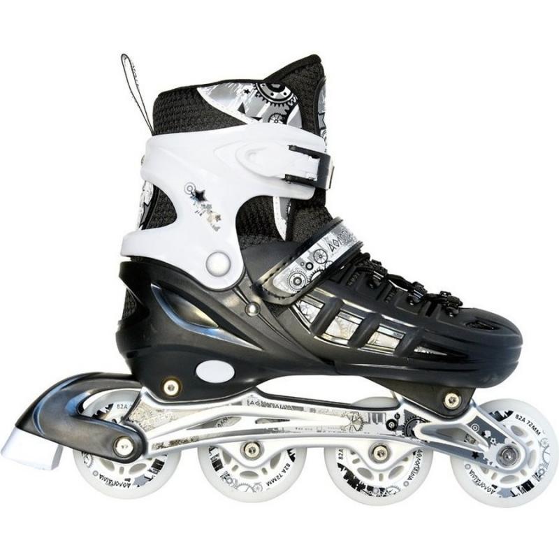 Αυξομειούμενα Πατίνια Νο 35-38, Μαύρο