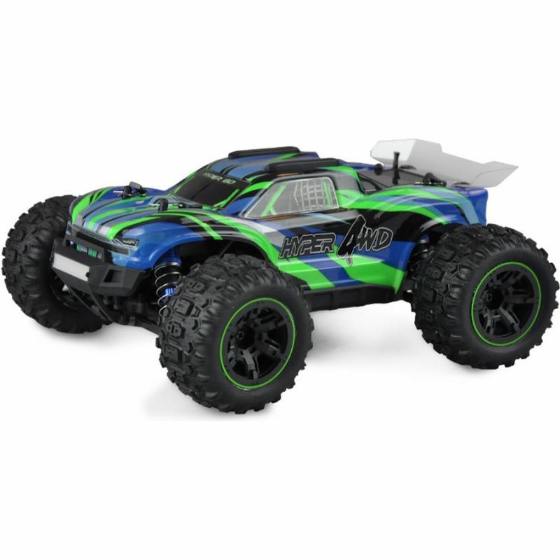 Amewi Hyper Go Truggy Brushed 4WD 1/16 RTR Blue - Green