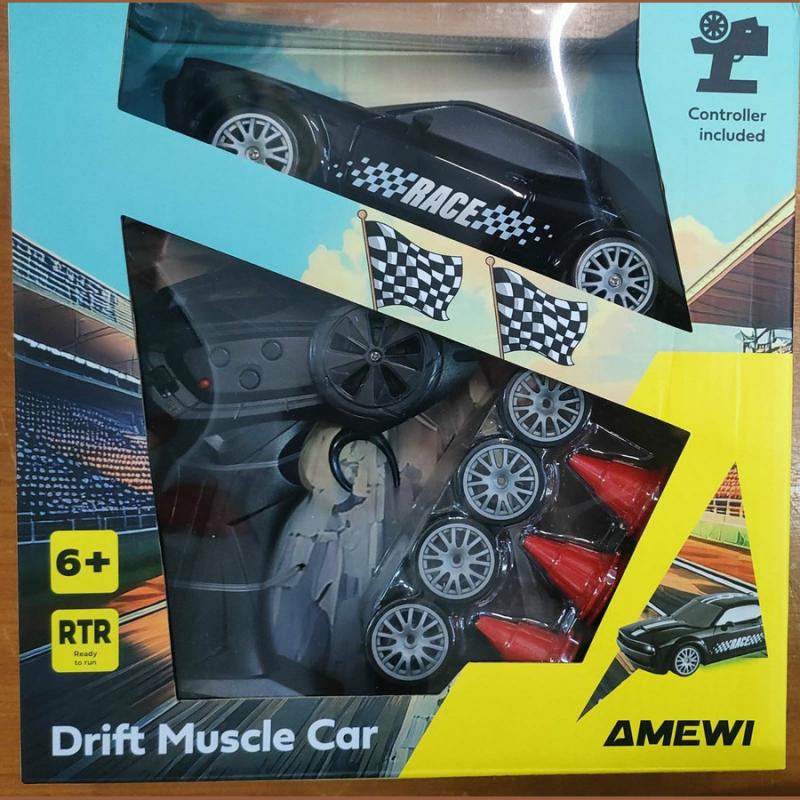 Amewi Drift Muscle Car 4WD 1/24 RTR Black