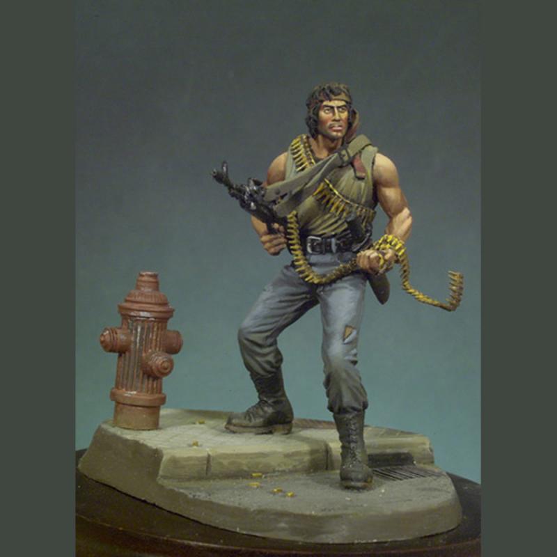 Hell Raiser 54mm Series General - Andrea Miniatures