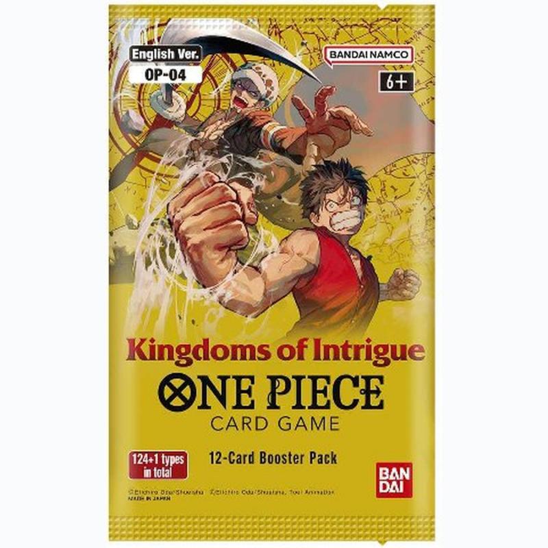 One Piece Card Game - Kingdoms Of Intrigue- OP04 Booster Pack - EN