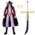 Bandai Anime Heroes: One Piece - Dracule Mihawk Action Figure (17cm)