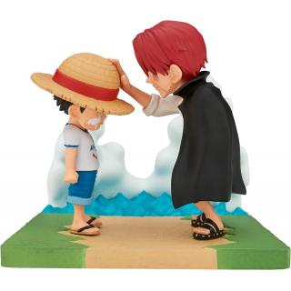 One Piece World Collectable Figure Log Stories - Monkey.D.Luffy&Shanks