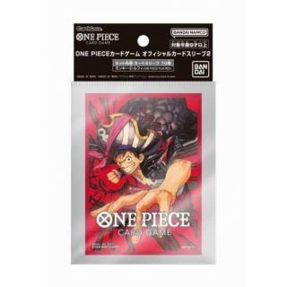 One Piece Card Game - Official Sleeve 2 - Luffy