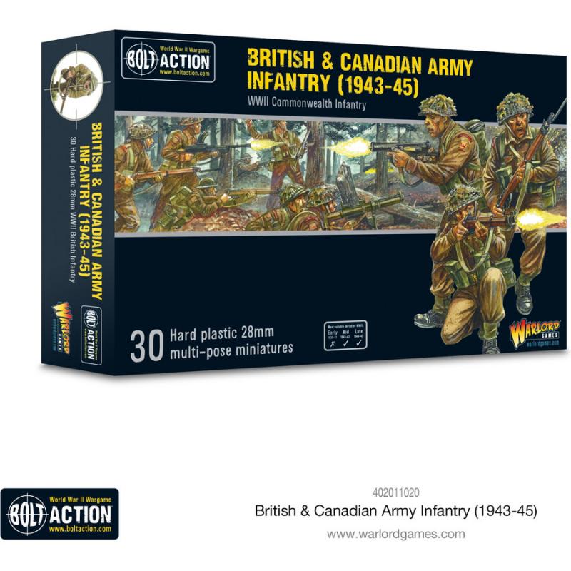 Bolt Action 2 British & Canadian Army infantry (1943-45) - EN