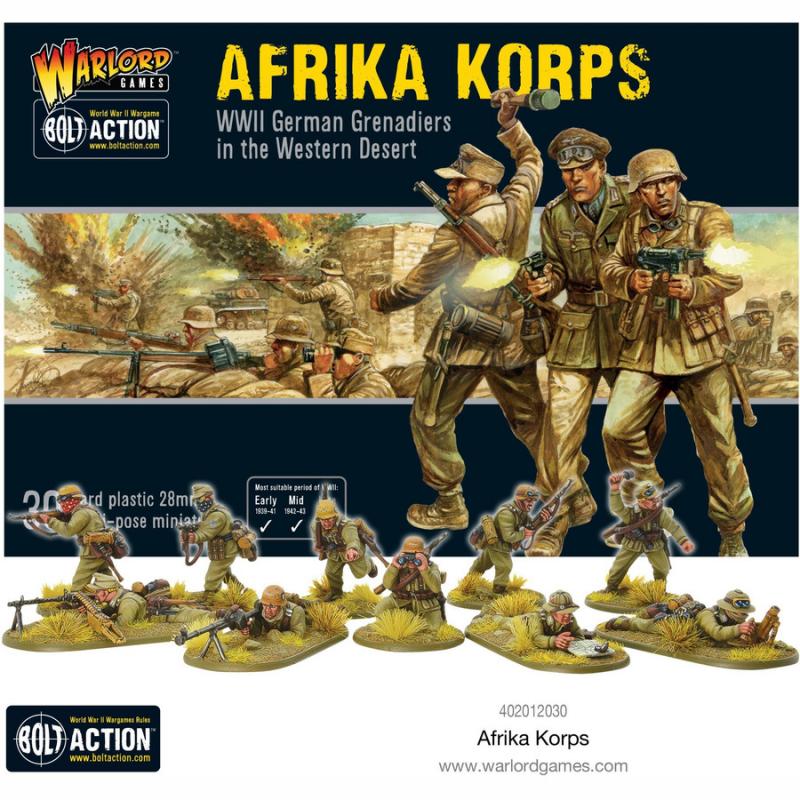 Bolt Action - Afrika Korps - Warlord Games