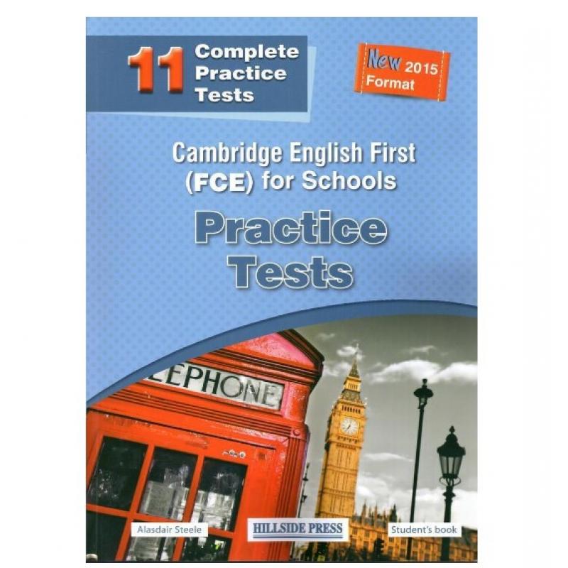 Cambridge English First for Schools (11 Tests) Practice Tests Student's Book (New 2015 Format)