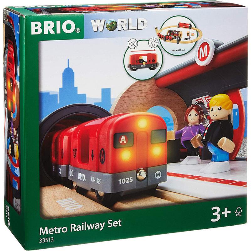 Brio World - Metro Railway Set
