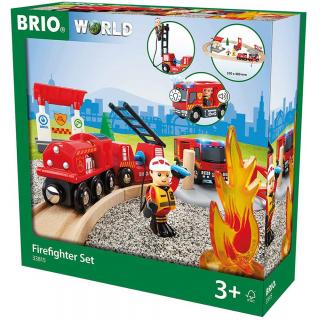 Brio World - Firefighter Set - Πυροσβεστική