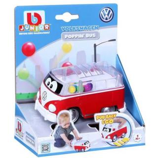 Burago Junior Volkswagen Poppin' Bus Pull Back