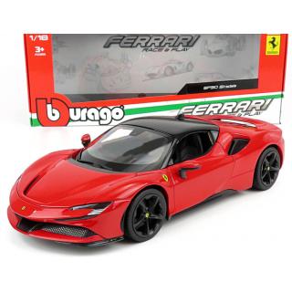 1/18 Burago Race + Play Ferrari SF90 Stradale