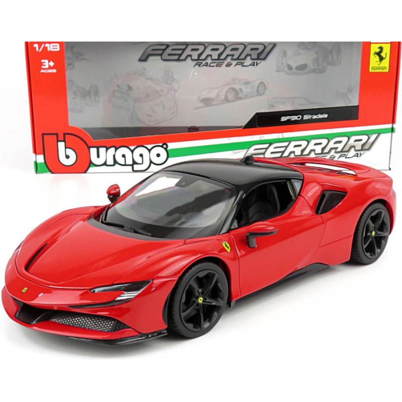 1/18 Burago Race + Play Ferrari SF90 Stradale