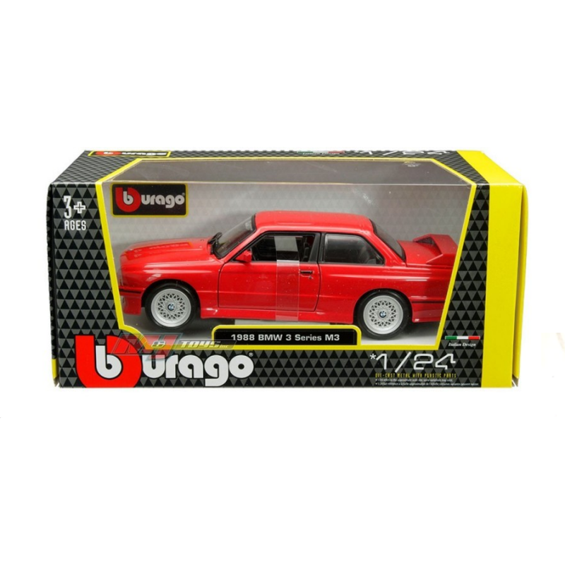 1/24 Burago BMW 3 Series M3 Red