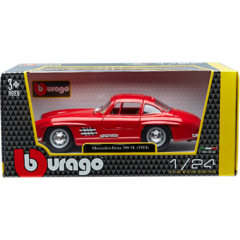 1/24 Burago Mercedes-Benz 300 SL (1954) Red