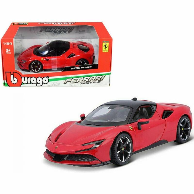 1/24 Burago Ferrari Race & Play SF90 Stradale