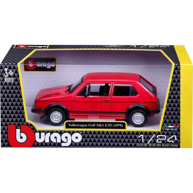 1/24 Burago VW Golf MK1 GTI Κόκκινο