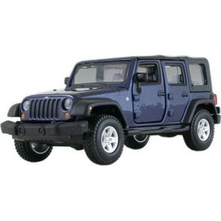 1/32 Jeep Wrangler Μπλε Σκούρο Burago