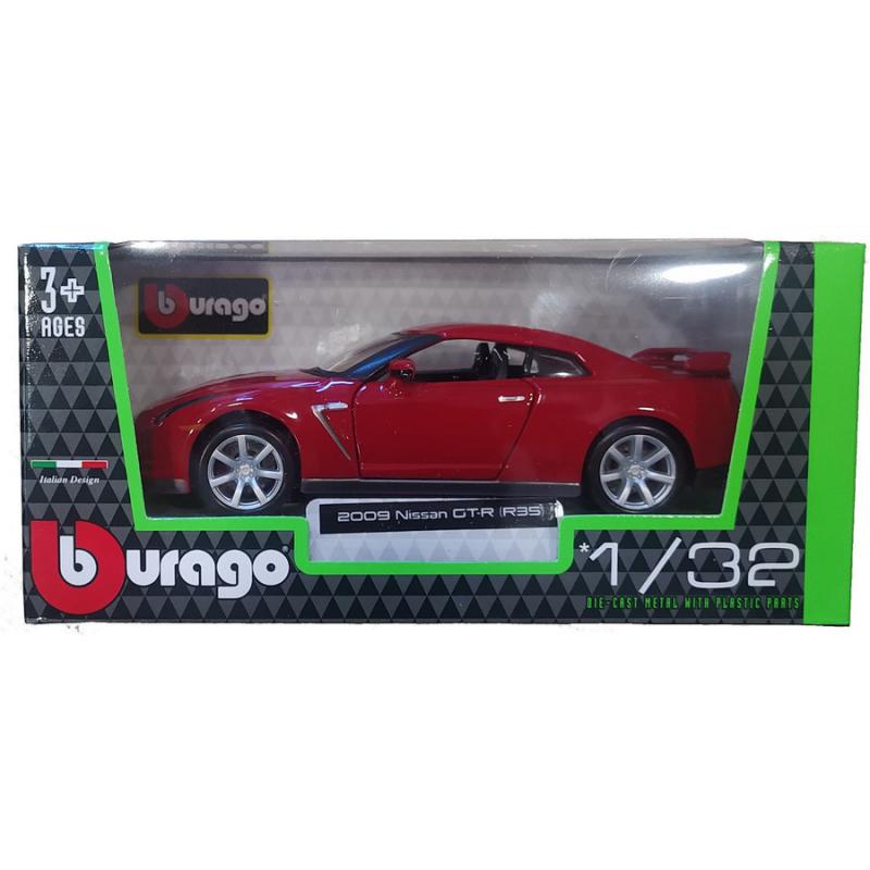 1/32 2009 Nissan GT-R (R35) Κόκκινο - Burago