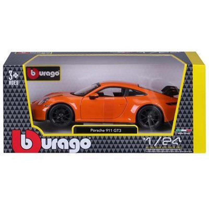 1/24 Burago Porsche 911 GT3 Orange