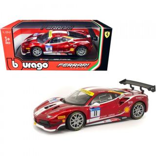 1/24 Burago Race + Play Ferrari Racing 488 Challenge (Formula Racing 2017)