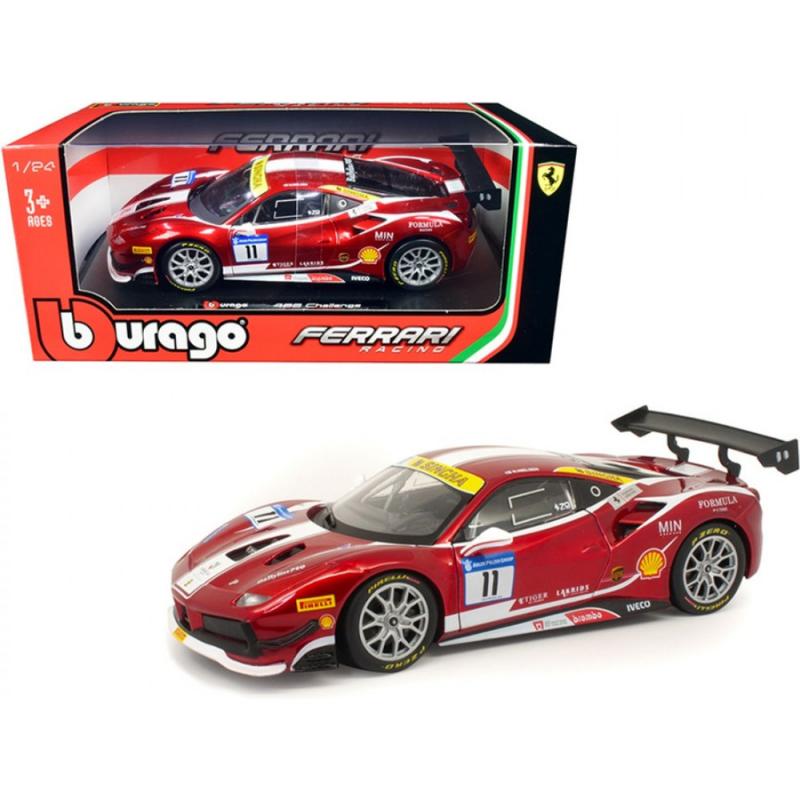 1/24 Ferrari Racing 488 Challenge (Formula Racing 2017) - Burago