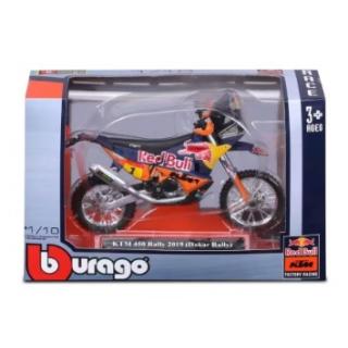 1/18 Burago Red Bull ΚΤΜ Motorcycles - KTM 450 Rally 2019 (Dakar Rally)