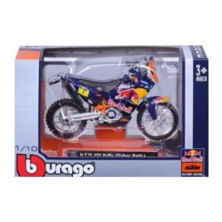 1/18 Burago Red Bull ΚΤΜ Motorcycles - KTM 450 Rally (Dakar Rally)