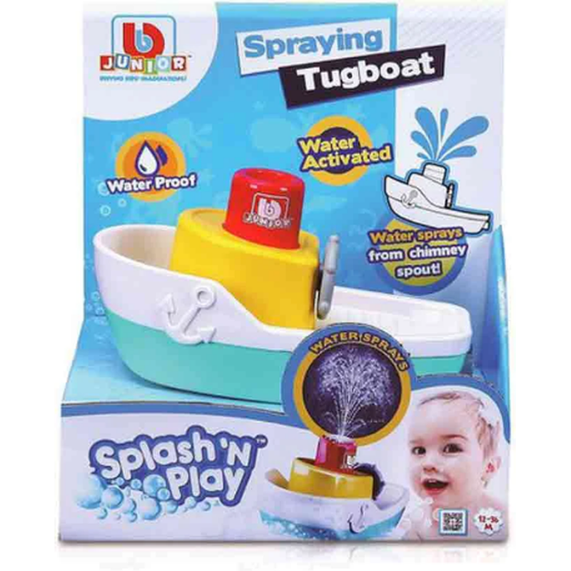 Burago Junior Splash 'N Play Spraying Tugboat