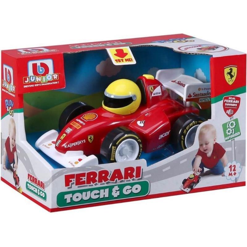 Burago Junior Push & Glow Κόκκινη Formula 1