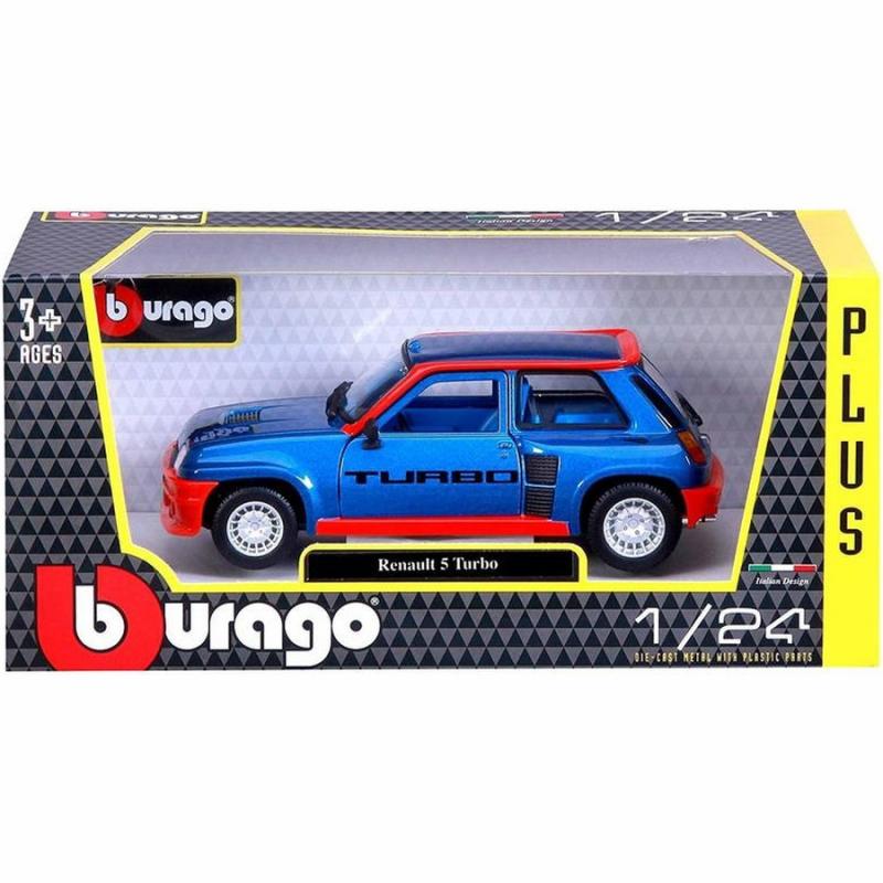 1/24 Burago Renault 5 Turbo Μπλε Κόκκινο