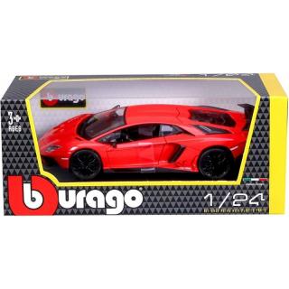 1/24 Burago Lamborghini Aventador SV Coupe (Κόκκινη)