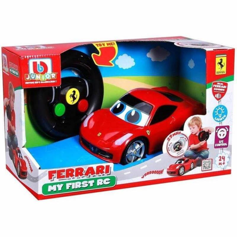 Burago Junior Touch & Go Φόρμουλα Ferrari 458 Italia