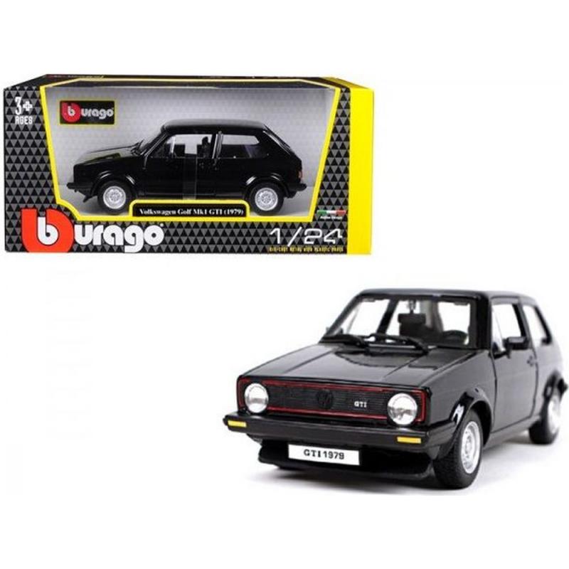 1/24 Burago VW Golf MK1 GTI Μαύρο
