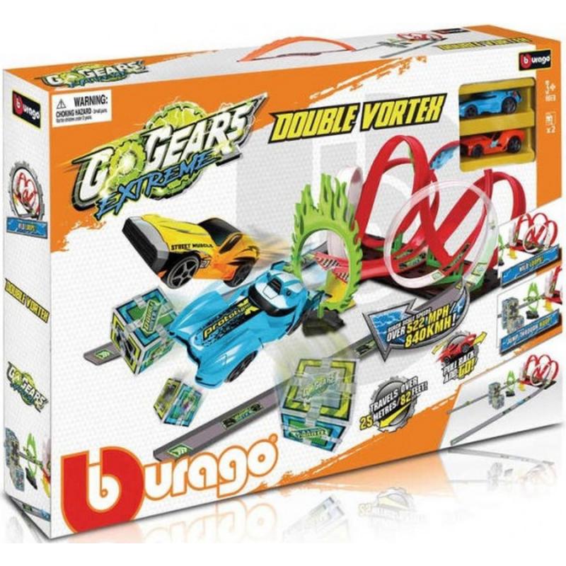 Burago Go Gears Extreme Bouble Vortex & Launch