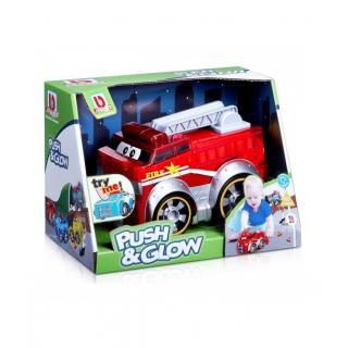 Burago Junior Push & Glow Fire Truck